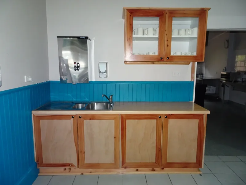 Lodge tea and coffee station