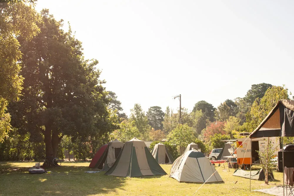 Camping at The Heights in the Dandenong Ranges