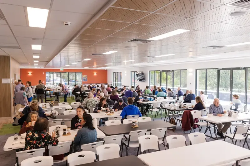 The Heights dining hall